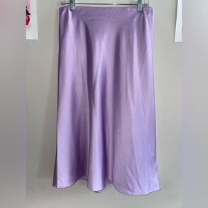 The Drop women’s size medium satin midi skirt
